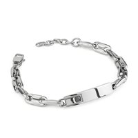 Bracelet Boccadamo Man Man in Steel ABR761